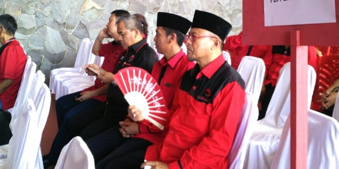 Herson Mayulu Hadiri Peresmian Markas PDIP