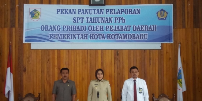 Tatong Buka Pekan Panutan Pelaporan SPT dan PPh