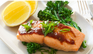 Daily Consumption of Fish and Green Vegetables Can Lower Risk Getting Various Diseases