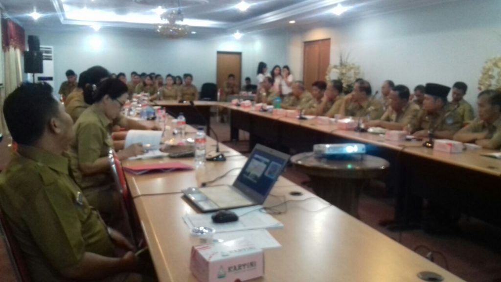 Plh Sekda Bolsel Ikuti Rapat Singkronisasi Pembangunan Daerah