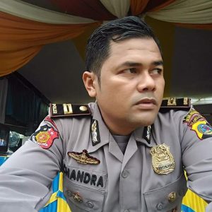 Kapolsek Bolangitang IPTU Junaidi Chandra Pulukadang